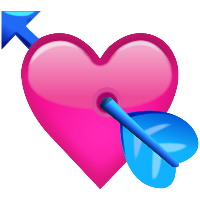 Pink Heart With Arrow Emoji.png